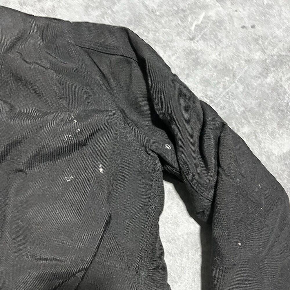 Vintage Carhartt Chore Black Jacket Size XL Union Made - Picture 7 of 7